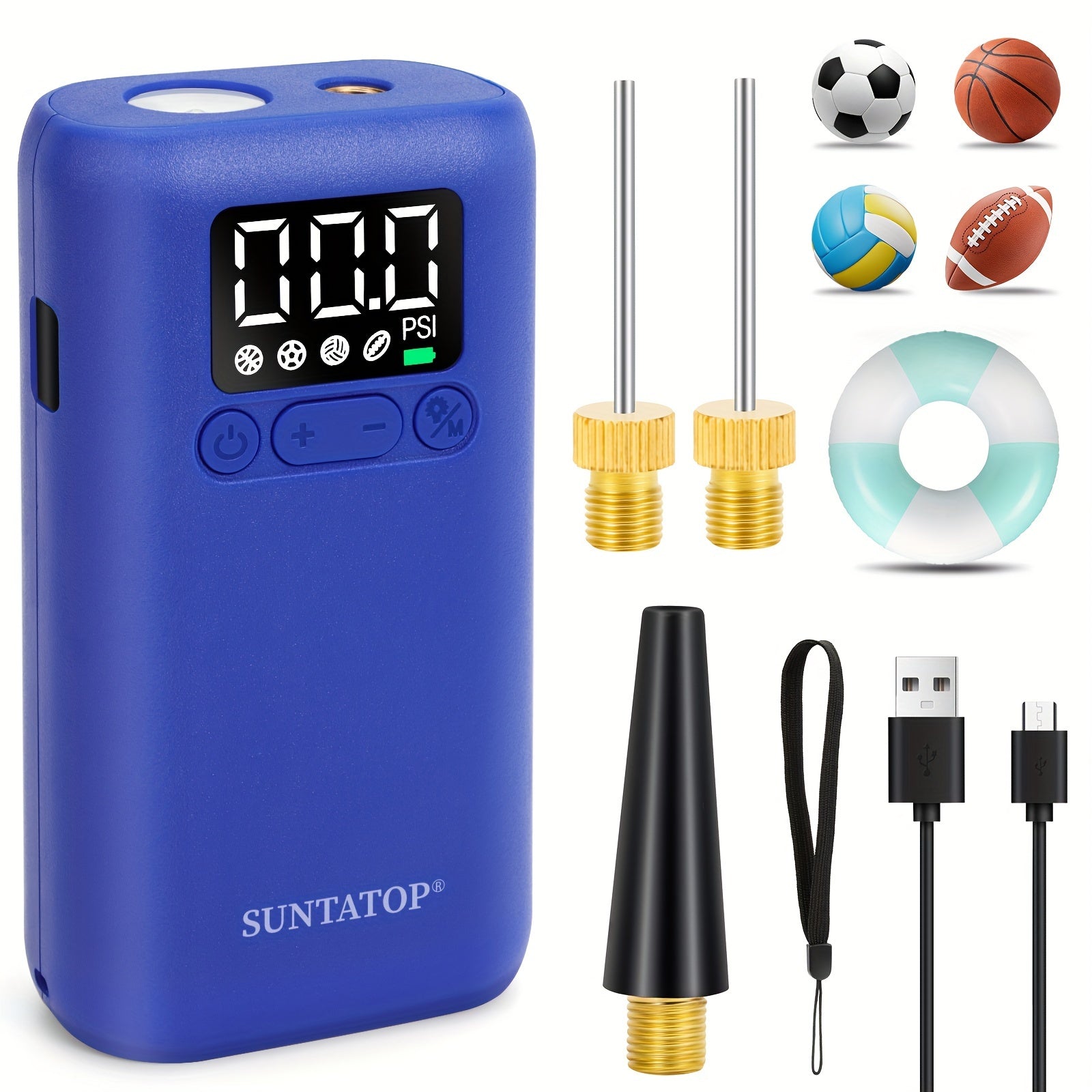 Automatic Ball Pump 20 PSI – Fast and Convenient for Various Sports Balls
