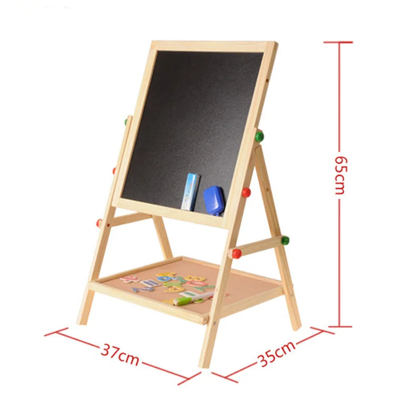 ArtMaster Double-Sided Easel - Educational Adventures for Little Artists