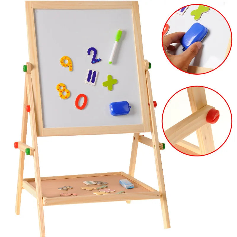 ArtMaster Double-Sided Easel - Educational Adventures for Little Artists