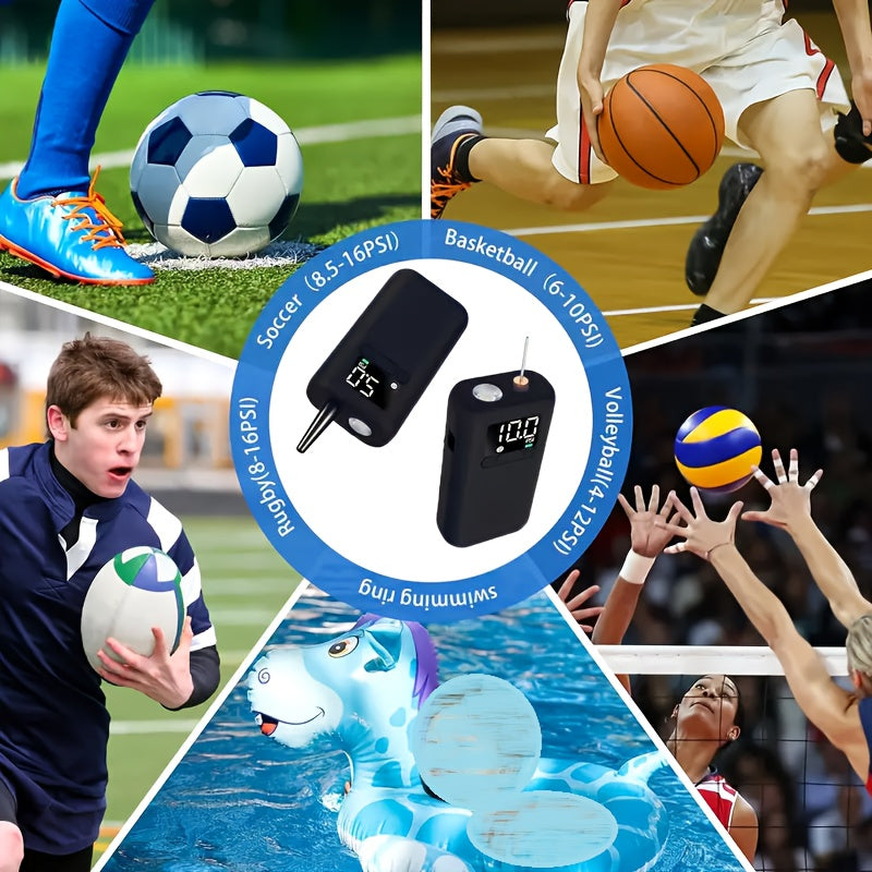 Automatic Ball Pump 20 PSI – Fast and Convenient for Various Sports Balls