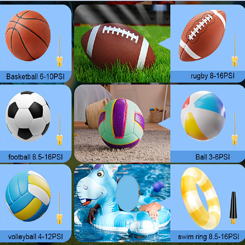 Automatic Ball Pump 20 PSI – Fast and Convenient for Various Sports Balls