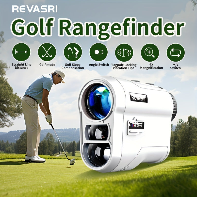 Advanced Golf Rangefinder - Accurate Measurements with Slope Compensation and Vibration Feedback